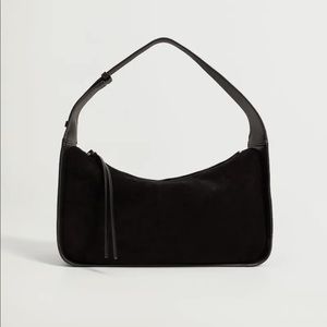 EUC! Mango Suede Purse
